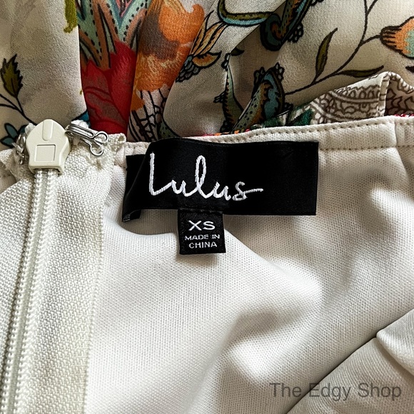 Lulus | Lilja Cream Floral Print Maxi Dress - Picture 5 of 8